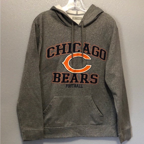 Chicago Bears football hoodie Men's M Team apparel NFL sports sweatshirt EUC - Picture 11 of 11
